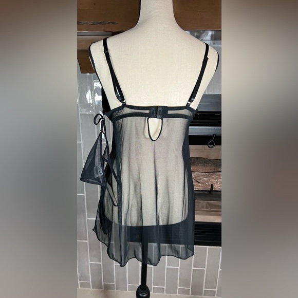 NWT Flora by Flora Nikrooz Babydoll Chemise & Panty Pajama Set size large - Picture 4 of 6